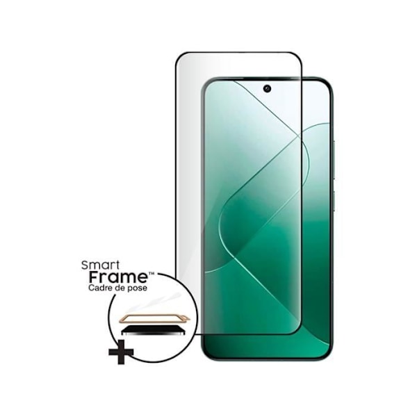 Näytönsuoja - BIGBEN CONNECTED - Xiaomi 14 - 2.5D karkaistu lasi - Naarmuuntumaton - Läpinäkyvä Transparent