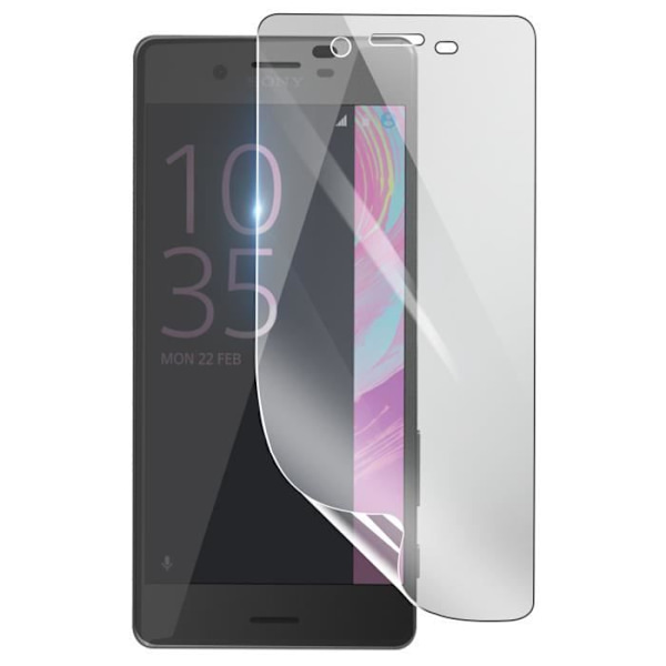 Skærmbeskytter - 3MK - Sony Xperia X Performance - Stødsikker Hydrogel - Gennemsigtig - Ridsefast Transparent