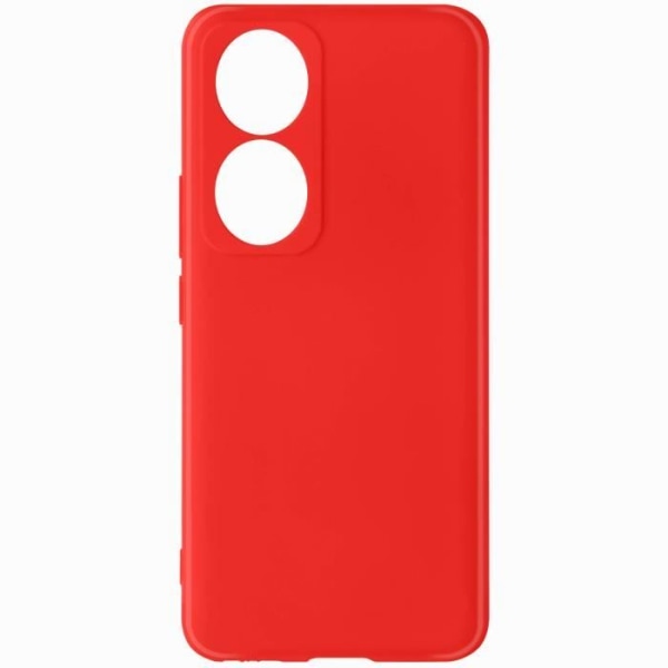 Coque för Honor 90 - AVIZAR - Snabbt skydd - Semi-stiv - Röd - Soft-touch Röd