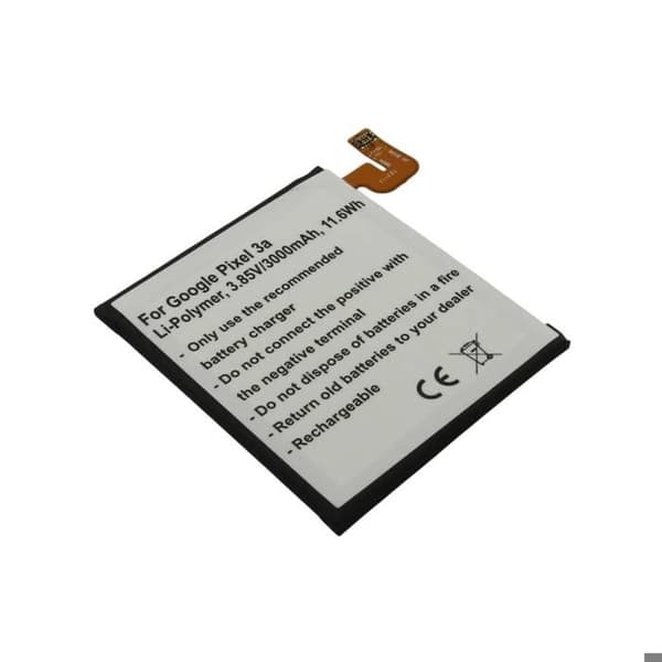 Batteri för Google Pixel 3a 3,85V 3000mAh Li-Polymer
