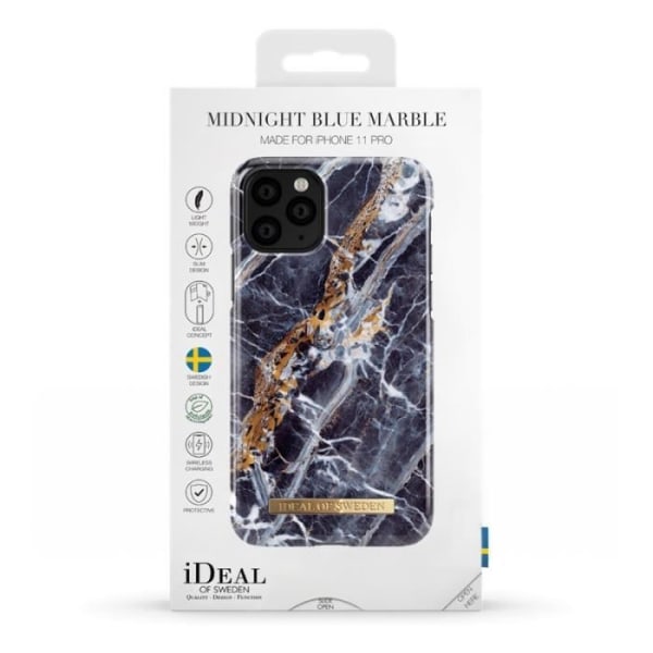 iDeal Of Sweden Modefodral S/S 17 iPhone 11 Pro 5.8" Midnight Blue Marble