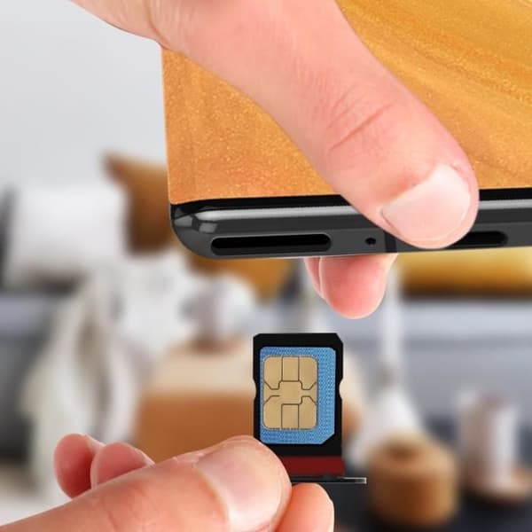 SIM-kortbakke - AVIZAR - Huawei Mate 30 Pro - Nano SIM - Sort Svart