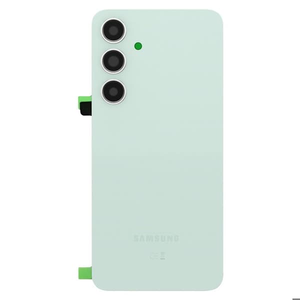 Bagglas - Samsung Galaxy S24 FE - Grøn - Identisk erstatning - Forenklet installation Grön