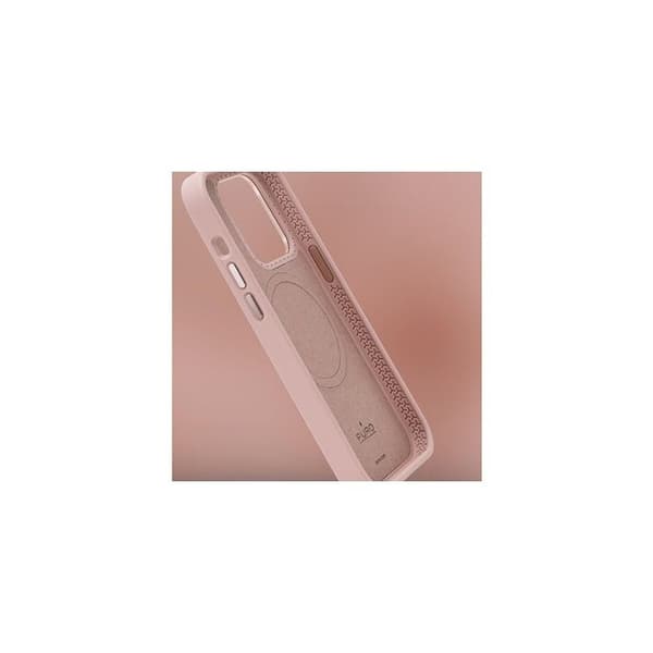 Puro MagSafe -siliconekuori iPhone 15 Plus Rose Rose