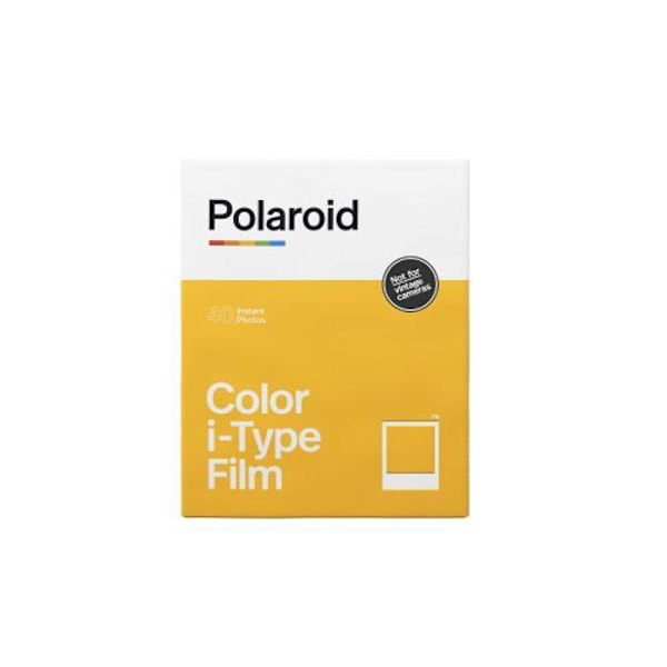 Paket med 40 i-Type POLAROID instant färgfilmer - ASA 640 - 10 min framkallning - vit ram