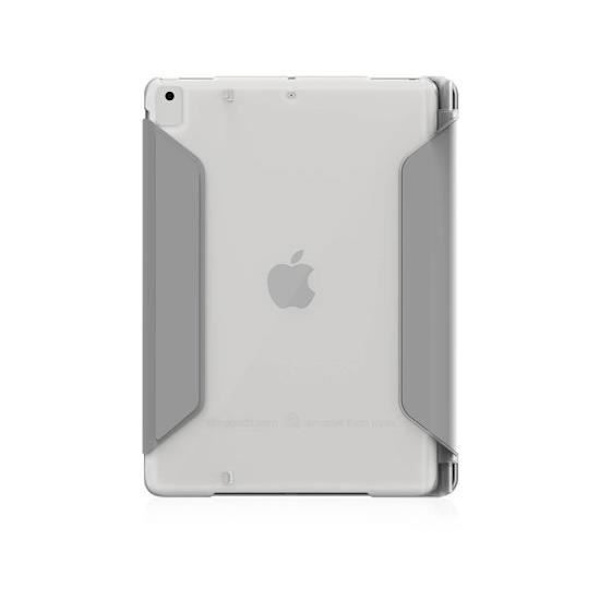 Etui med klap - STM - iPad 10.2 - Grå - Polycarbonat - Skum - Kompatibel 2019/20/21 Grå