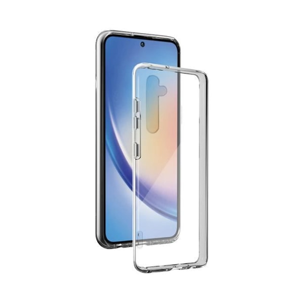 Fodral till Samsung Galaxy A35 - BIGBEN CONNECTED - Mjuk och ultratunn TPU - Genomskinlig Transparent