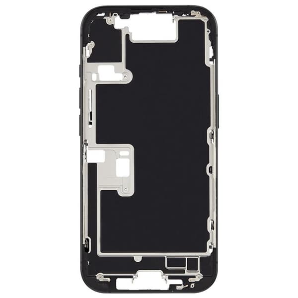 Erstatningscentralchassis til iPhone 16 Pro Max Sort Svart
