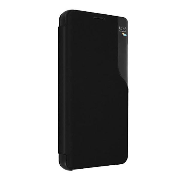 Samsung Galaxy S23 etui Vindue Display Time Support Video Sort Svart