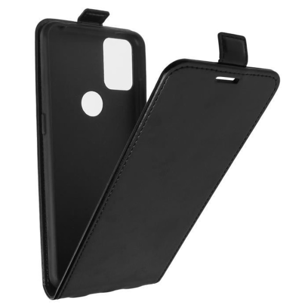 Etui - Alcatel - 3X - Øko-læder Sort - Vertikal Klap - Kortopbevaring Svart