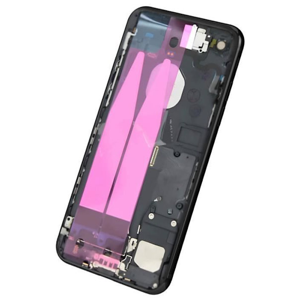 Chassi iPhone 7 - AVIZAR - Byt svart - Reparationsskal - Vikt: 0 g Svart