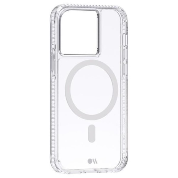 Skyddsfodral - Case Mate - iPhone 13 Pro - Hård - Transparent Vit - Kompatibel med MagSafe Klar vit