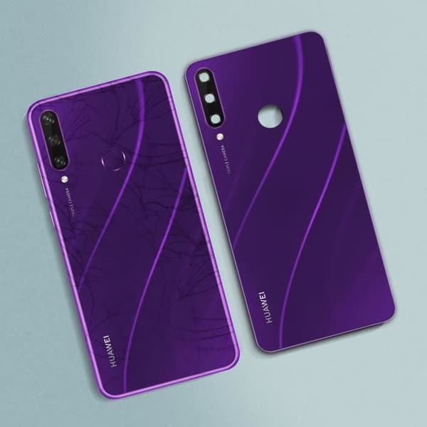 Cache Batteri - HUAWEI - Y6p - Lilla - Forenklet Installation - Erstatning Lila
