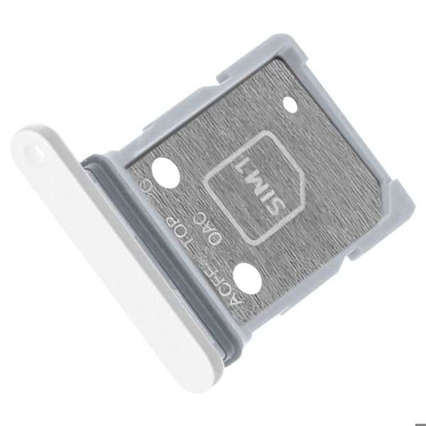 Erstatningsskuffe til Dual Nano SIM-kort til Samsung Galaxy A36 Hvid