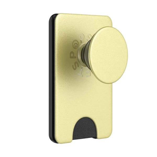 MagSafe støtte til smartphone PopWallet Premium PopSockets i guld Gul
