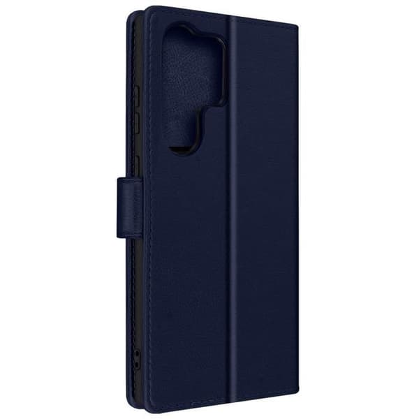 Etui til Samsung Galaxy S23 Ultra Wallet og videoholder blå blå
