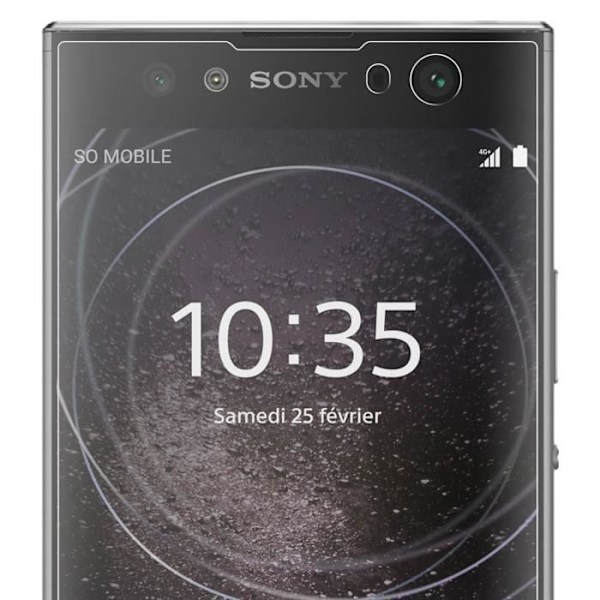 Joustava lateksi näytönsuoja Sony Xperia XA2:lle - AVIZAR - Iskun- ja naarmuuntumaton Transparent