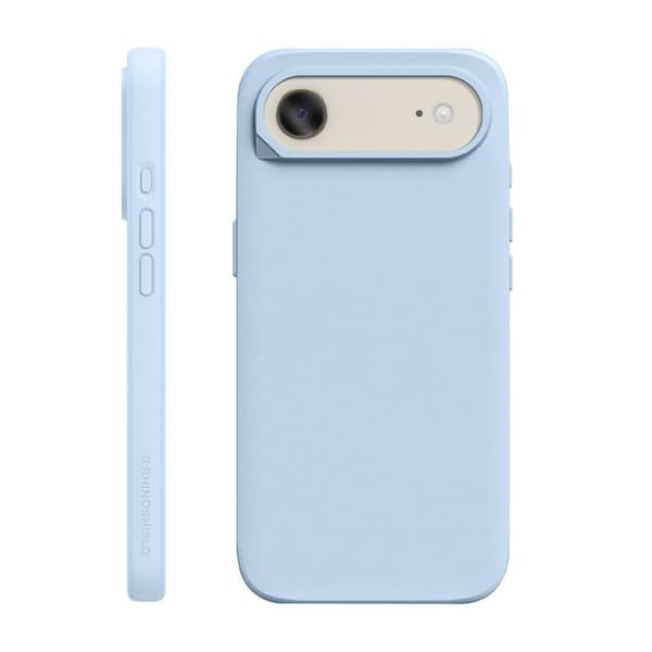 Skyddsfodral för iPhone Air Modell SolidX Stötsäker 3,5 m certifierad MIL-STD 810G Rhinoshield Ljusblå Blå