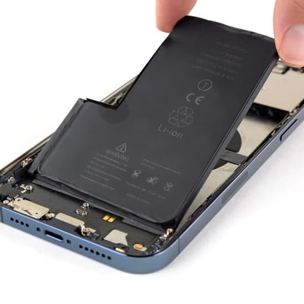 Internt batteri iPhone 13 Pro 3095mAh - Ersätter A2656 - Svart - Lithium Ion - 3,7 V