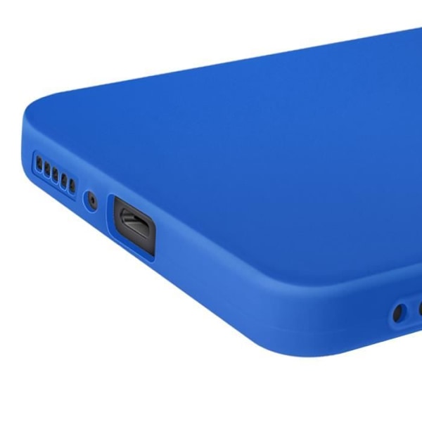 Skyddsskal för Xiaomi Redmi Note 14 5G Mjuk silikon Kamerablock Skydd Blå Blå