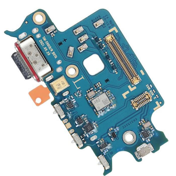 USB-C opladerstik - SAMSUNG - S22 Plus - Sort - Mikro - SIM-kortlæser Svart