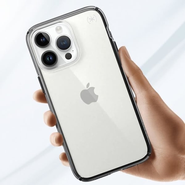 Cover til iPhone 14 Pro Max - SPECK - Presidio Perfect-Clear - 4m faldbeskyttelse - Sort Svart