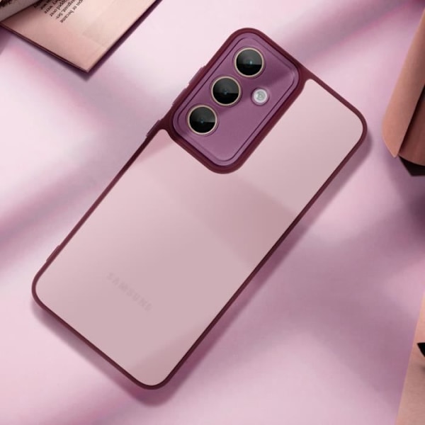 Coque - ILMOITA - Samsung Galaxy S24 FE - Puolijäykkä - Violet - Iskunkestävä Lila