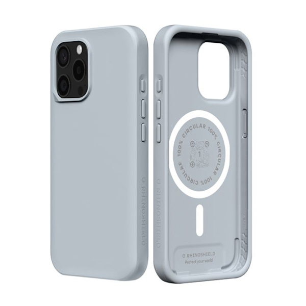 Skyddsfodral för iPhone 15 Pro Max Modell SolidX Ultra-tålig Rhinoshield Grå Grå