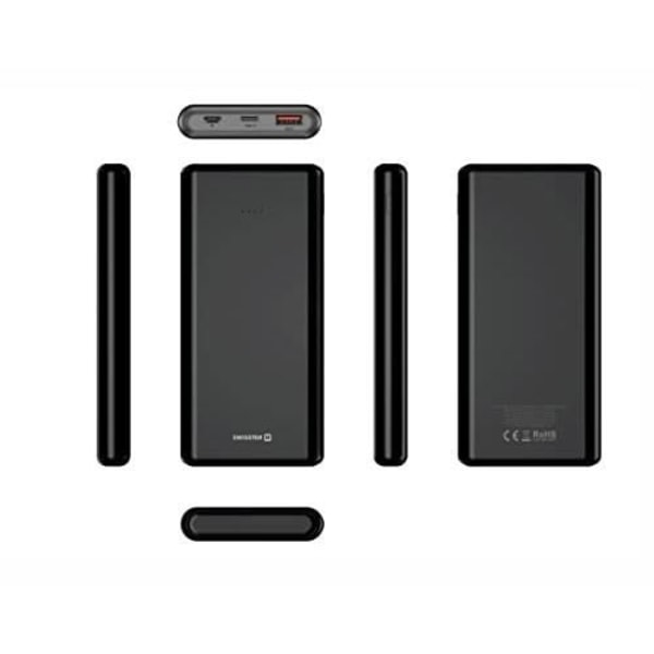 SWISSTEN 22013912 POWER BANK 10000 MAH SORT