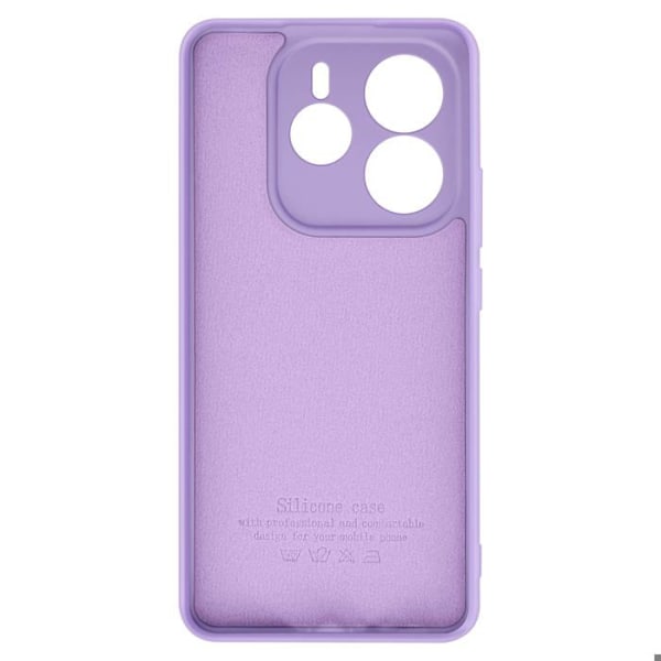 Coque til Xiaomi Redmi Note 14 5G Semi-hård Soft-touch Anti-fingeraftryk Lilla Lila