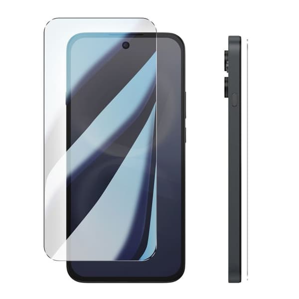 Nothing Phone (4b) -sarjan H lasinen iskunkestävä iMak läpinäkyvä näyttösuojus Vit