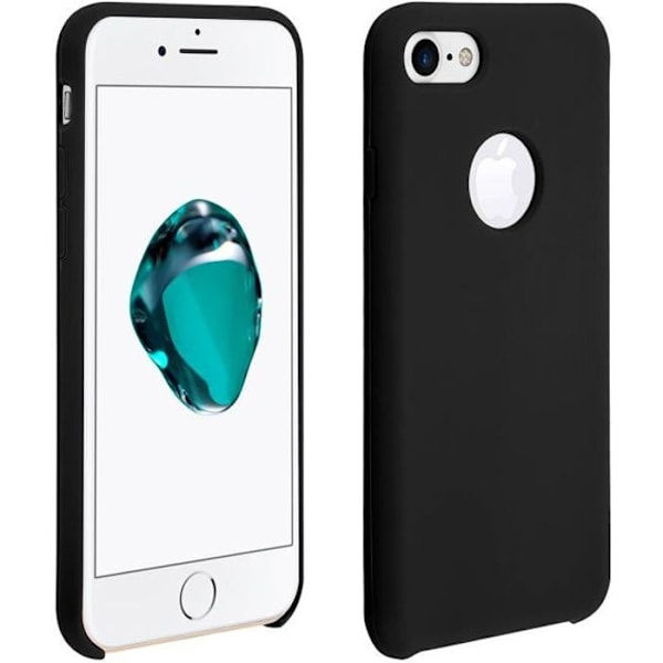 Coque - Apple - iPhone 7 / 8 - Mjuk - Skydd mot repor - Soft Touch Svart