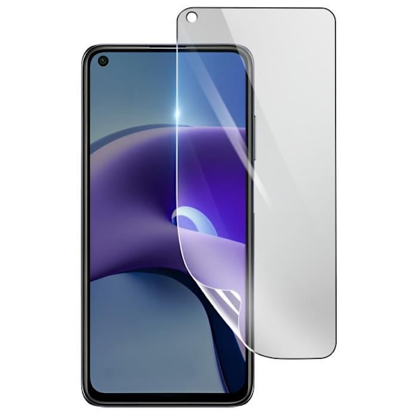 Näytönsuoja - 3MK - Xiaomi Redmi Note 9T 5G - Iskunkestävä Hydrogeeli - Läpinäkyvä - Naarmuuntumaton Transparent