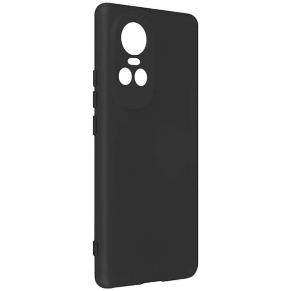 Beskyttelsescover - AVIZAR - Oppo Reno 10/10 Pro - Semi-hård - Inkluderet håndledsrem - Sort Svart