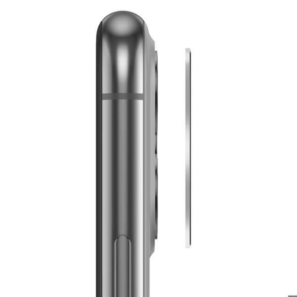 Skyddskamera för iPhone 11 Pro / 11 Pro Max i Härdat Glas Zanaé Transparent Vit