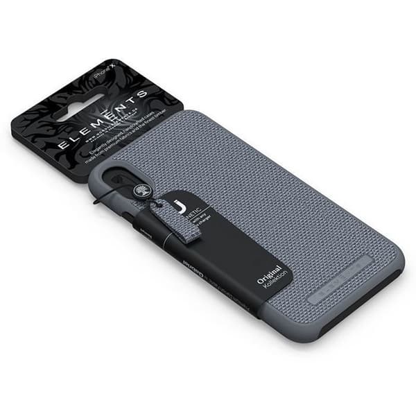 Nordic Elements Original Idun - Fodral för iPhone Xs Max (Mediumgrå) Mellan grå