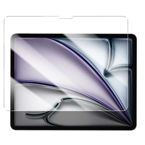 Härdat glas för iPad Air 11 2024 9H Hårdhet Stötsäker Anti-trace 4smarts Transparent Transparent