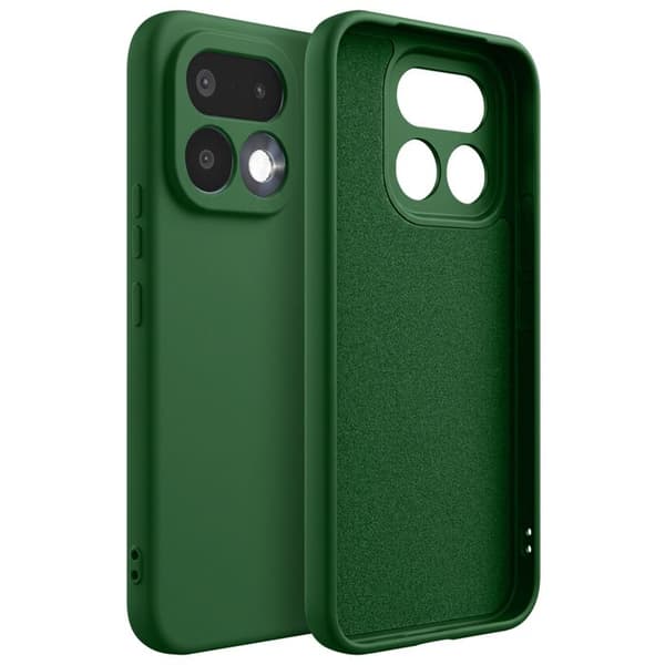Realme 16 Pro Soft-Touch Silikoni Fast Cover -kuori Vihreä Grön
