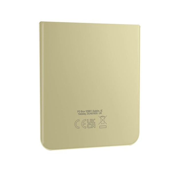Originalt nedre battericover til Samsung Galaxy Z Flip 4 Gul Gul
