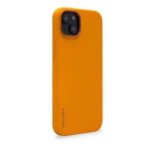 iPhone 14 Plus MagSafe Antimikrobiel Silikone Cover Decoded Orange Gul