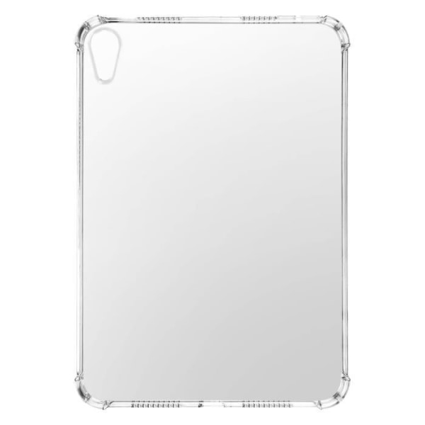 Fodral iPad Mini 2021 Silikonförstärkta hörn Tunna Transparent Vit