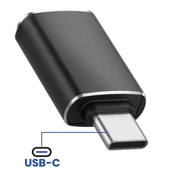 USB-C Uros OTG -sovitin USB 3.0 Naaras Sininen Tähti Musta
