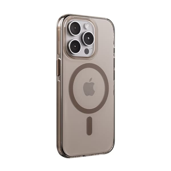 Coque iPhone 15 Pro MagSafe (öken) Crong Clear MAG Pro Ørken