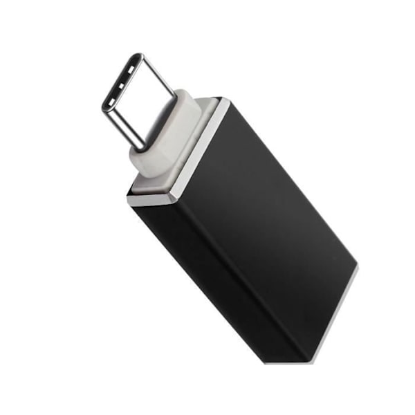 Sovitin - AVIZAR - USB-C - Nopea tiedonsiirto - Musta