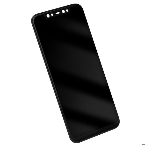 LCD-skærm - Xiaomi - Mi 8 - Sort - 5,5 tommer - Original chassis Svart