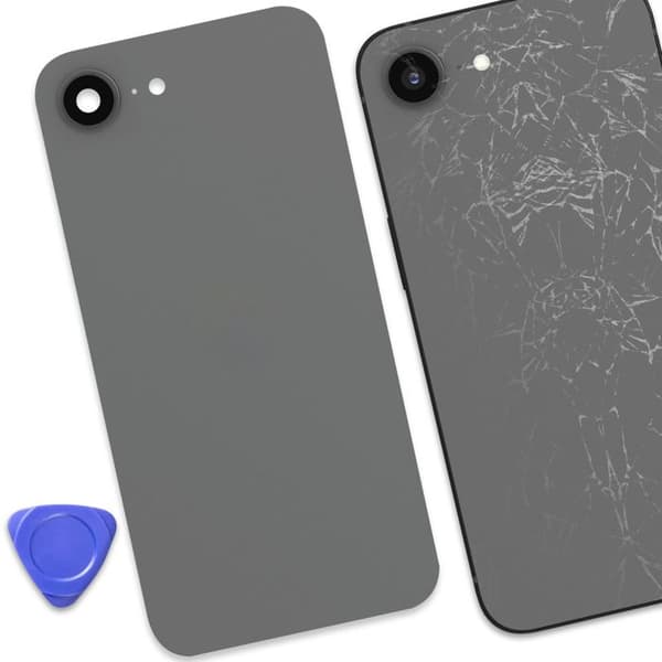Vaihda iPhone 16:n takalasi mustana