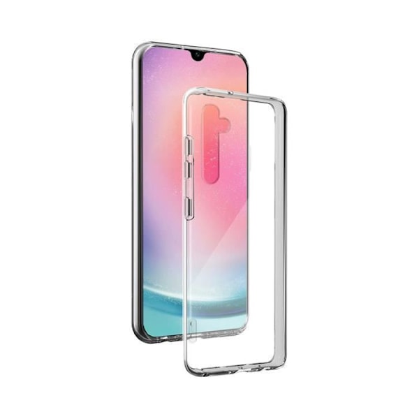 Etui til Samsung Galaxy A25 - BIGBEN CONNECTED - Blød og ultratynd TPU - Gennemsigtig Transparent