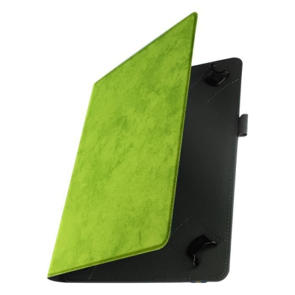 Universal 10-tommer Tablet Case Kunstlæder Marmor Design Video Support Grøn Grön