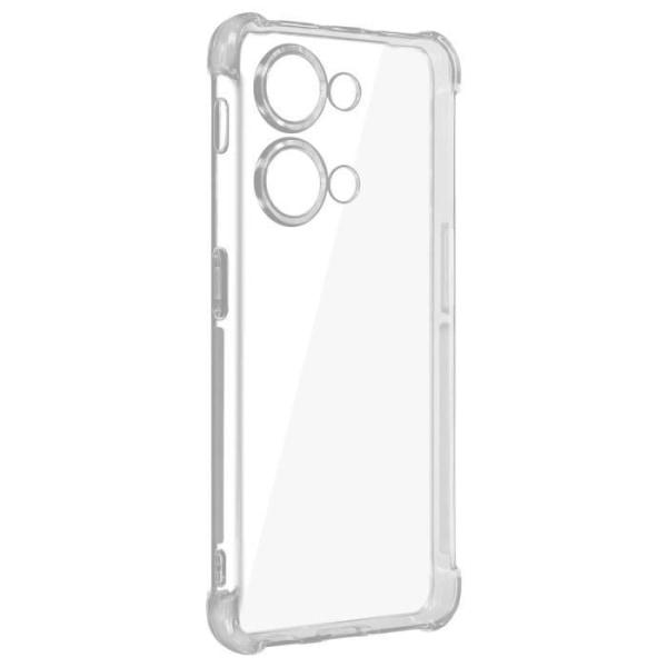 Kotelo OnePlus Nord 3 5G Iskunkestävälle Pehmeä Classic Bump Transparent Vit