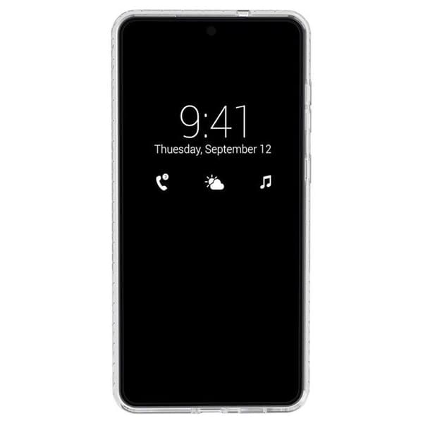 Skræm - FORCE CASE - Galaxy S25 Edge - Gennemsigtig - Optimal beskyttelse - Stødabsorption Vit